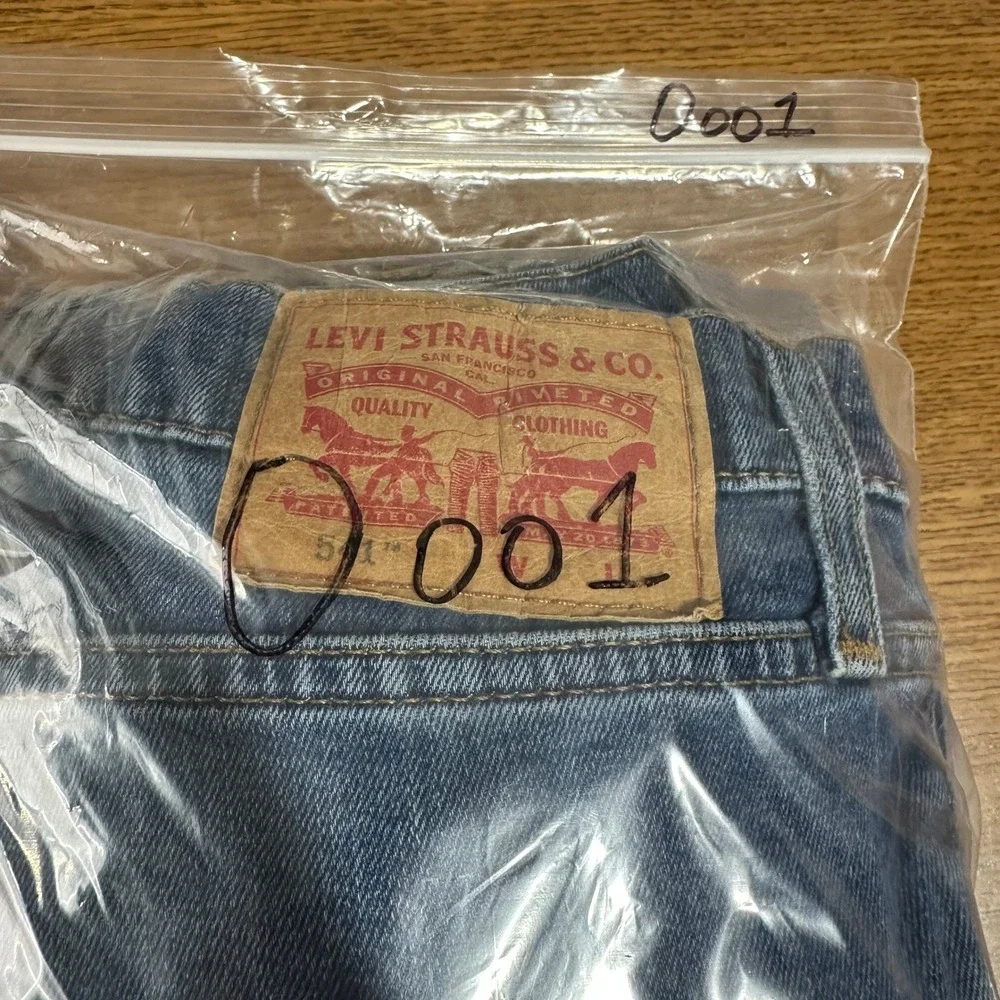 Levi Strauss Co 541 Athletic Fit Jeans  Blue All Seasons Tech Denim Mens 54x28